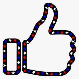 This Free Icons Png Design Of Red White Blue Thumbs