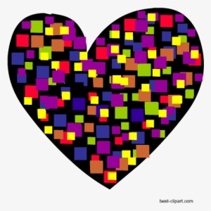 Pixel Heart, Free Clip Art - Clip Art