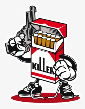 Cigarette Killer - Stickers Cigarette