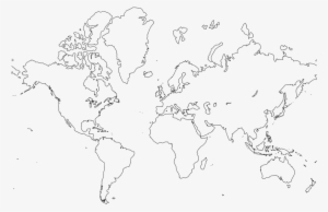 Free Clipart - World Map Sketch Drawing
