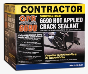Hot Applied Crack Sealant - Qpr Asphalt Repair Product Llf08 22.68kg Commercial-grade