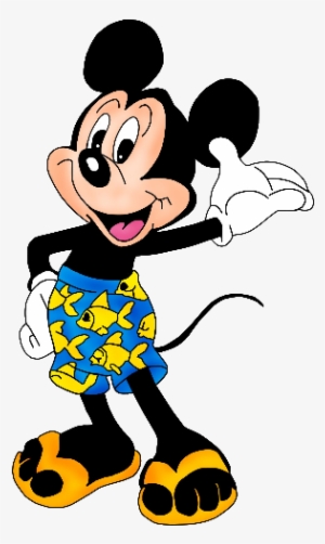 Holiday On The Png Disney Picks Mickeymouseholiday - Mickey Mouse On The Beach