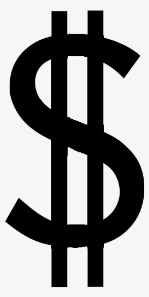 Dollar Sign Png Transparent Graphic Free Library - Dollar Signs Black