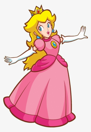 Princess Peach Clipart Transparent - Super Princess Peach Happy