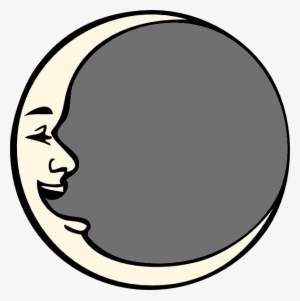 Clipart Illustration Of A Man - Man In The Moon Animated
