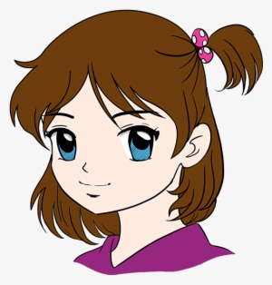 How To Draw Anime Girl Face - Draw Girl Transparent PNG - 680x678 - Free  Download on NicePNG