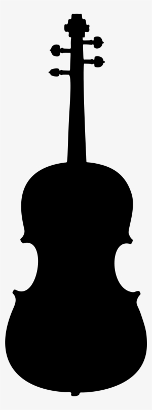 This Free Icons Png Design Of Detailed Violin Silhouette