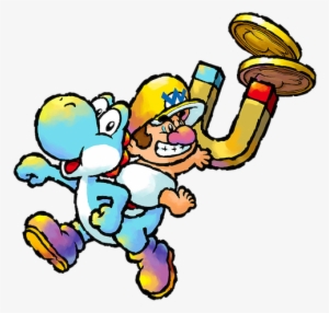 Baby Wario Waluigi - Nintendo Yoshi's Island Ds