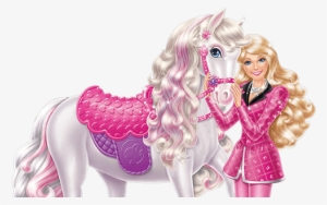 barbie a pony