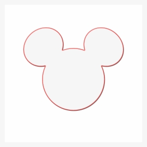 Minnie Mouse Silhouette Clip Art - Mickey Mouse Head Silhouette Png