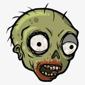 Zombie Icon From Zombie Smasher Defense - Zombie Face Cartoon Png