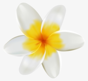 Yellow Flower Clipart Tropical - Clip Art