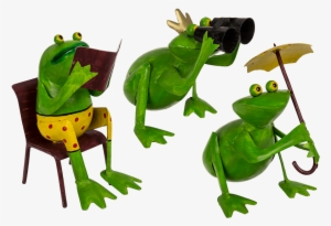 Metal Garden Frog - Zaba Ako Dekorácia