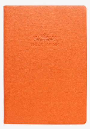 'think In Ink' Notebook In Orangeblind - Book Cover