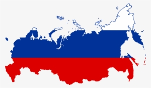 In Honor Of The 2014 Winter Olympics Currently Being - Russia Flag Map Png