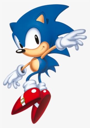 A Picture Of Sonic From The Sonic Website - Sega Sonic & Tails