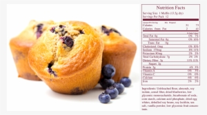 Blueberry Muffin Png Free Stock - Gluten Free Kitchen Self Raising Flour 500g