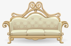 Big Image Png - Fancy Couch Clipart