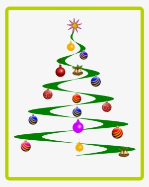 Free Stock Photo Of Helix Christmas Tree Vector Clipart - Clip Art