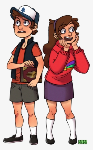 The Mystery Twins - Dipper And Mabel Grown Up Fanart