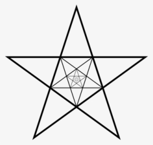 Pentagram Star Symbol Pentagon Magic Shape - Star Of David Vs Pentagon