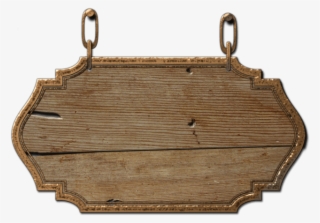 Blank Hanging Wooden Sign Png