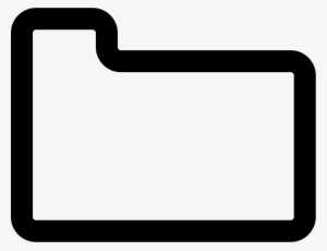 Png File - White Folder Png Symbol