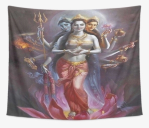 Hindu Divine Feminine Goddess Trilogy Lakshmi Durga - Goddess