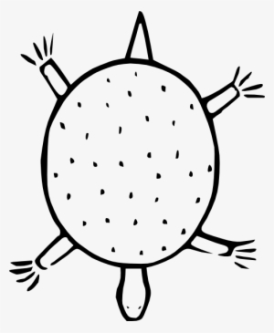 How To Set Use Cartoon Turtle Outline Clipart - Art Outline Of A Turtle