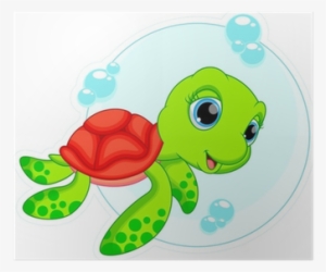 Cartoon Sea Turtle Drawings