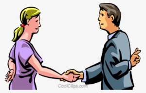 Shaking Hands With Crossed Fingers Royalty Free Vector - Shaking Hands With Fingers Crossed