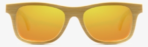 Oculos De Madeira Woodz Light Yellow - Oculos Png