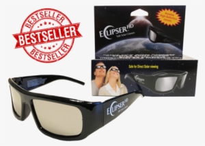 Óculos De Plástico Eclipse - Eclipser Hd Black Plastic Solar Eclipe Glasses