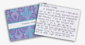 Thank You Note - Thank You Note To Md