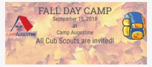 Fall Day Camp At Camp Augustine - Boy Scouts Of America