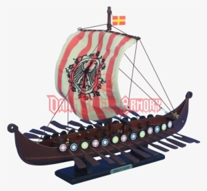 Zoom - Drakkar Viking Ship Model