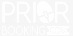 Priorbooking Logo Stacked Med Large White - The Incomparable