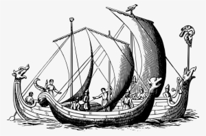 Viking Ships Anglo-saxons Boat - Viking Dragon Boat