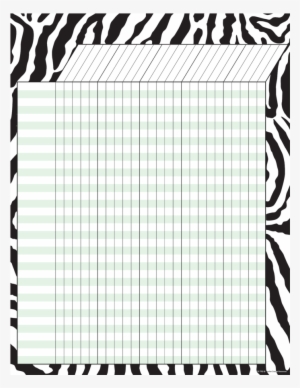 Tcr7782 Zebra Incentive Chart Image - Teacher Created Resources Zebra Incentive Chart