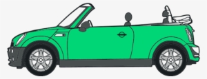 Mini Clipart Convertible - Car Clipart With No Background