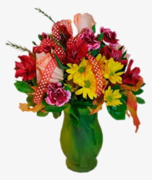 Polka Dot Fall - Flower Bouquets