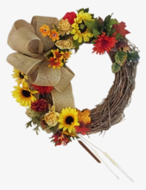 Fall Door Wreath - Bouquet