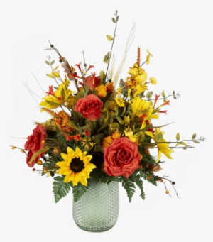 Silk Festive Fall Vase • $55 - Royer's Flowers & Gifts