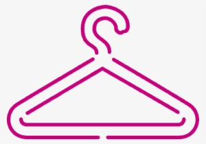 Pink Dress Hanger Clip Art At Clker
