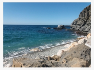 Beach Ocean Sea Rocks Background Scenic Scenery Overlay