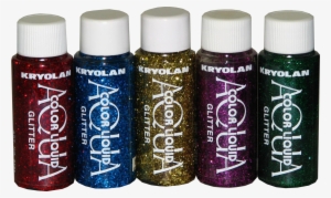 Kryolan Aquacolor Liquid Glitter Is Perfect For Adding - Clown White 8 1/2 Oz Costume
