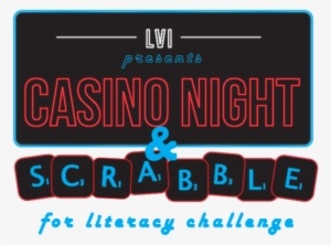 Scrabble By Day Casino By Night - Graphic Design