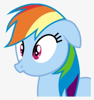 Rainbow Dash Shocked By Eruvon On Clipart Library - Rainbow Dash Shocked
