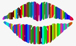 This Free Icons Png Design Of Technicolor Lips