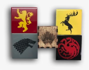 Game Of Thrones Coasters - Game Of Thrones Houses